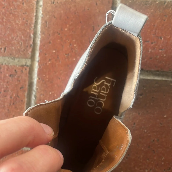 Gray Rosie Franco Sarto Booties 7 - Picture 2 of 9